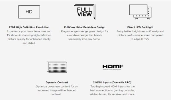 TCL 32-Inch S3-Class 1080p LED Smart TV with Google TV - Image 8