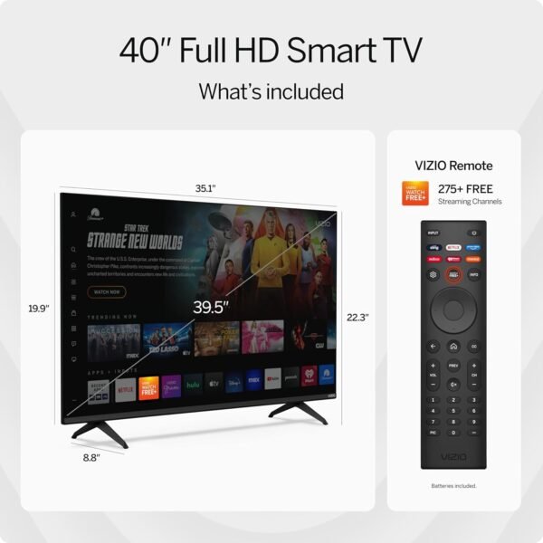 VIZIO 40-inch Full HD 1080p Smart TV - Image 3
